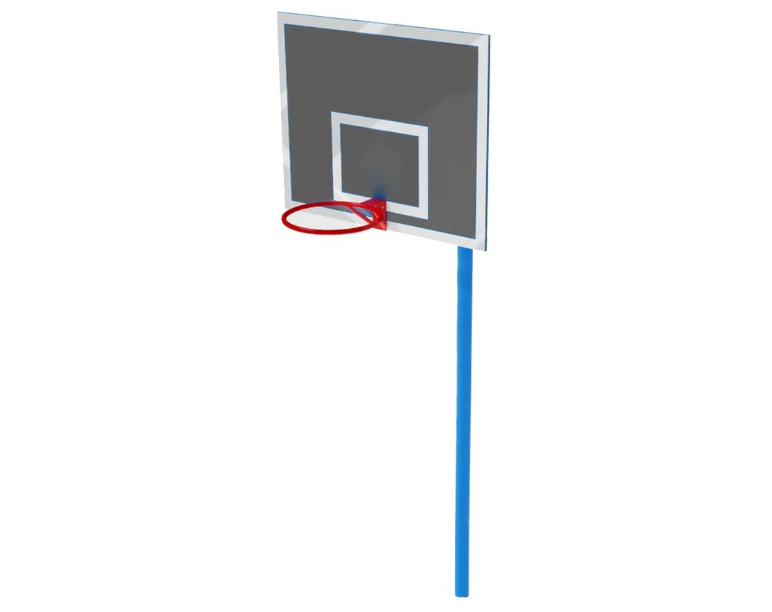 Баскетбольный щит со стойкой